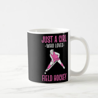 Mug Hockey sur gazon Juste Une Fille Qui Aime Le Hocke