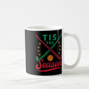 Mug Hockey sur gazon Noël C'est La Saison Joueur Fêtes