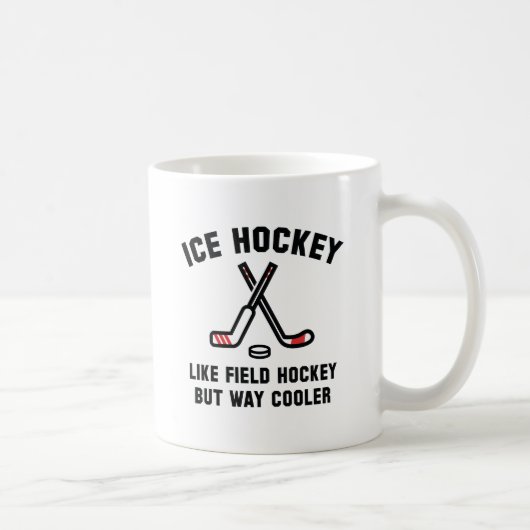 Mug Hockey sur glace bien plus cool (Droite)
