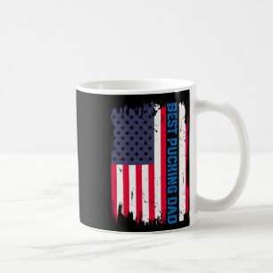 Mug Hockey sur glace Meilleur Papa de Tirs Usa Drapeau