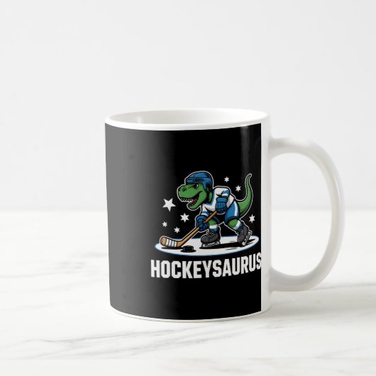 Mug Hockeysaurus T-rex Hockey Dinosaure _1  (Droite)