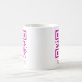Mug HOCO Invitation, QR Code message codé.b (Centre)