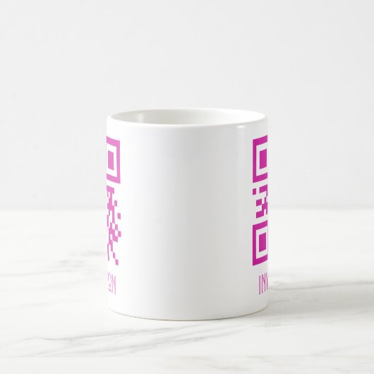 Mug HOCO Invitation, QR Code message codé.b (Centre)