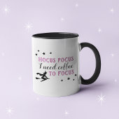 Mug Hocus Pocus Café Pour Se Concentrer Violet Hallowe