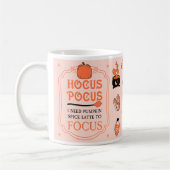 Mug Hocus Pocus Citrouille Épice Latte À Focus Automne (Gauche)