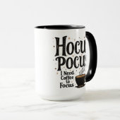 Mug Hocus Pocus Conception de café (Devant droit)