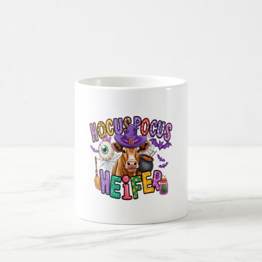 Mug Hocus Pocus Heifer Halloween Cow (Centre)