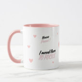 Mug Hocus Pocus I need love to focus (Gauche)