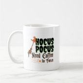 Mug Hocus Pocus, j'ai besoin de café pour me concentre (Gauche)