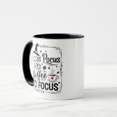 Mug Hocus pocus j'ai besoin de café pour me concentrer (Devant gauche)
