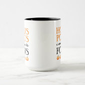 Mug Hocus Pocus J'ai besoin de café pour me concentrer (Centre)