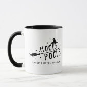 Mug Hocus Pocus J'ai Besoin de Café pour Me Concentrer (Gauche)
