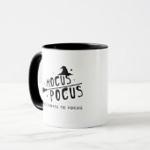 Mug Hocus Pocus J'ai Besoin de Café pour Me Concentrer (Devant gauche)