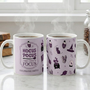 Mug Hocus Pocus J'Ai Besoin De Mon Café Pour Concentre