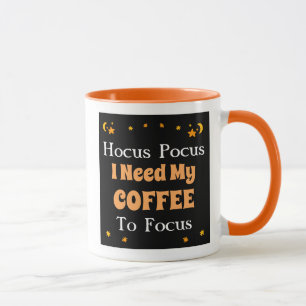Mug Hocus Pocus J'ai besoin de mon café pour    FocusM