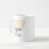 Mug Hocus Pocus Je suis prêt à me concentrer (Devant gauche)