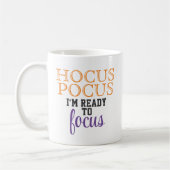 Mug Hocus Pocus Je suis prêt à me concentrer (Gauche)
