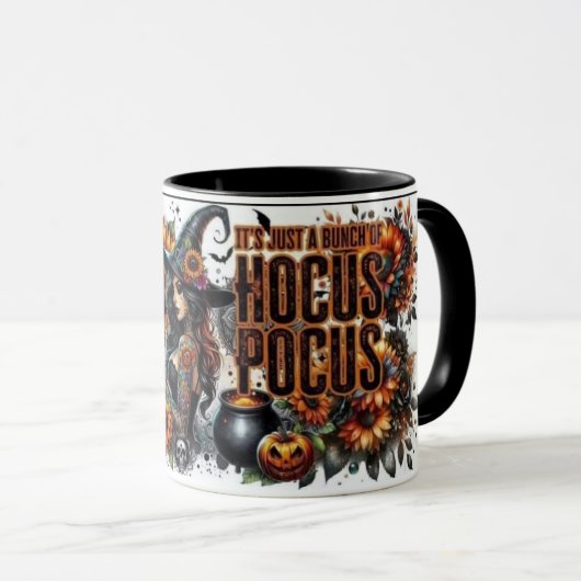 Mug “Hocus Pocus Magic Vibes” (Devant droit)