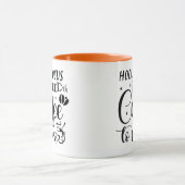 Mug Hocus Pocus Moderne Funky Café Halloween (Centre)