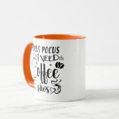Mug Hocus Pocus Moderne Funky Café Halloween (Devant gauche)