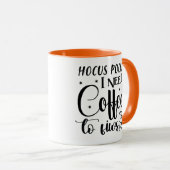 Mug Hocus Pocus Moderne Funky Café Halloween (Devant droit)