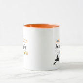 Mug Hocus Pocus Moderne Orange et Noir Halloween (Centre)