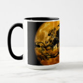 Mug Hocus Pocus Raven Moon Halloween personnalisé (Gauche)