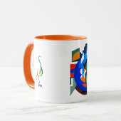 Mug Hodags 8, amusement picasso a inspiré l'art (Devant gauche)