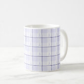Mug Hodgkin's Lymphoma Awareness Plaid Lavender Ribbon (Devant droit)
