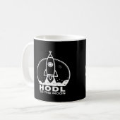 Mug HODL - Vers la lune (Devant gauche)