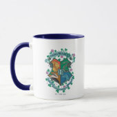 Mug HOGWARTS™ Floral Crest (Gauche)