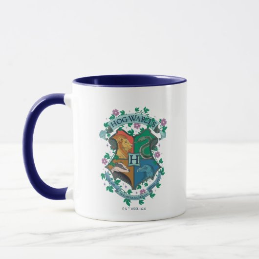 Mug HOGWARTS™ Floral Crest (Gauche)