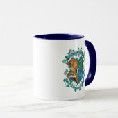 Mug HOGWARTS™ Floral Crest (Devant droit)