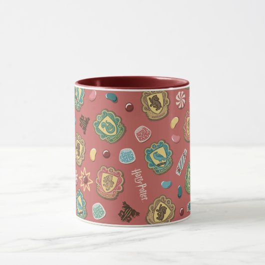 Mug HOGWARTS™ Maisons Motif de biscuits de vacances (Centre)