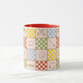 Mug HOGWARTS™ QUIDDITCH™ Motif de vérification d'équip (Centre)