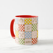 Mug HOGWARTS™ QUIDDITCH™ Motif de vérification d'équip (Devant gauche)
