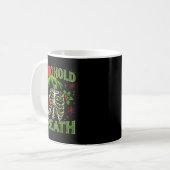 Mug Hoho Hold Your Breath Funny Nurse Christmas  (Devant gauche)