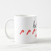 Mug HoHoHo Green Joyeux Sticker de Noël (Gauche)
