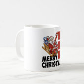 Mug Hohoho Merry Christmas. (Devant gauche)