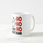 Mug Hohoho Merry Christmas. (Devant droit)