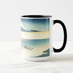 Mug Hokusai : Fuji d'un bateau