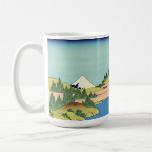 Mug Hokusai Lac Hakone dans la province de Sagami