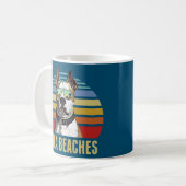 Mug Hola Beach American Staffordshire Terrier Dog (Devant gauche)