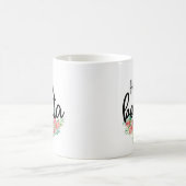Mug Hola Bonita Rose espagnol Typographie chic moderne (Centre)