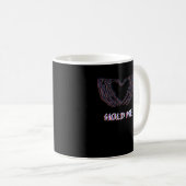 Mug Hold Me Classic - Skeleton Hand Heart (Devant droit)