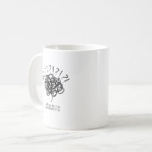 Mug Hold On Let Me Overthink This – funny Coworker (Devant gauche)