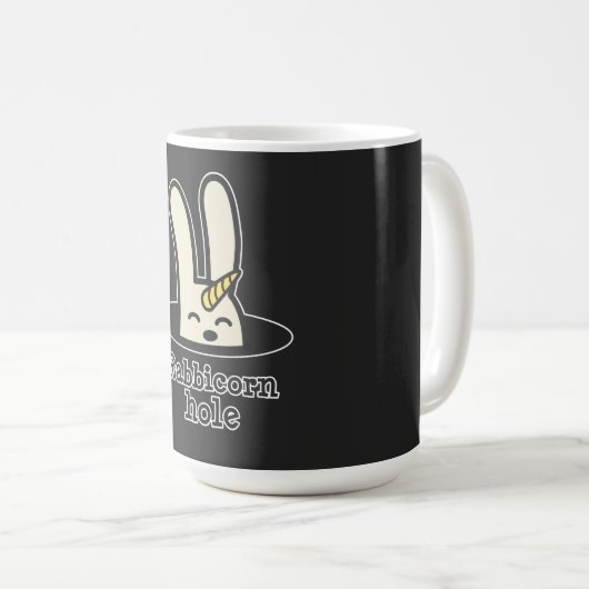 Mug Hole de Rabbit Unicorn (Devant droit)