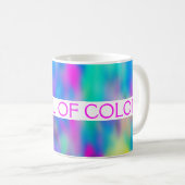Mug HOLI Festival des couleurs 2 + vos idées (Devant droit)