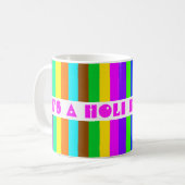 Mug HOLI Festival des couleurs 2 + vos idées (Devant gauche)