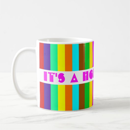 Mug HOLI Festival des couleurs 2 + vos idées (Gauche)